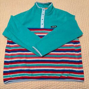 Women's Heritage Fleece Snap Neck Pullover - NIP - Size: Petite XL